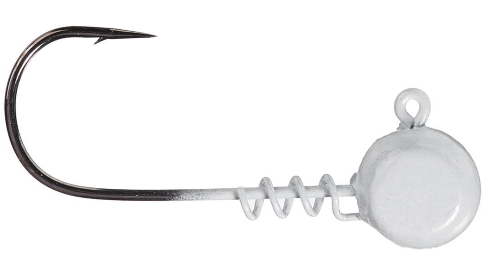 Buckeye Lures Finesse Swimbait Jig, 1/8 Oz, Pearl, BEL-FSJP18