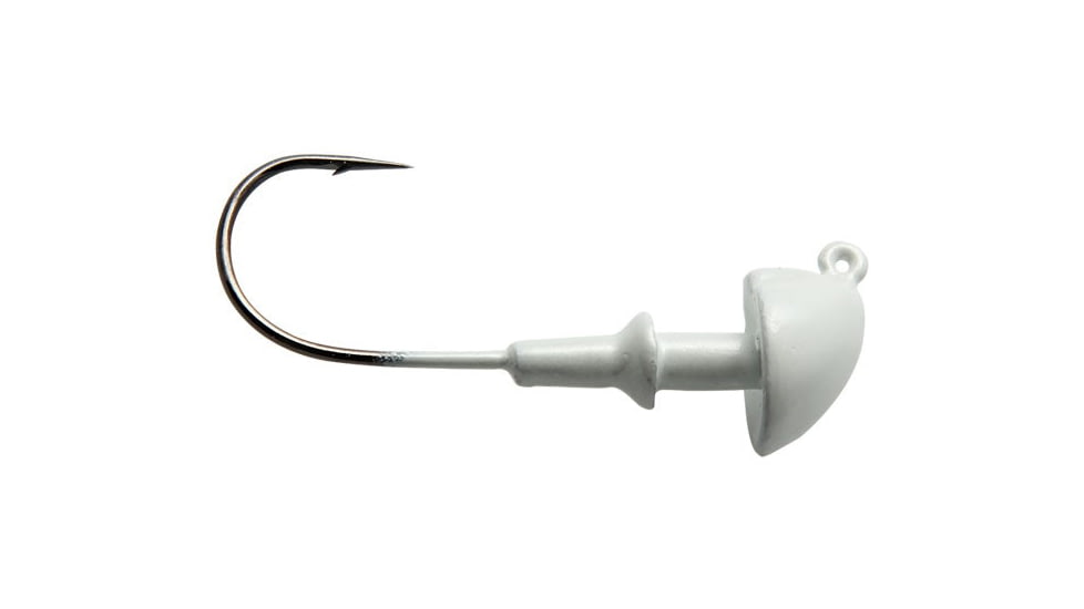 Buckeye Lures Jwill Lightwire Swimbait Head, 3/8 Oz, Pearl, BEL-JWLP38