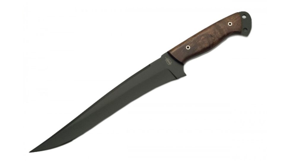 BucknBear Wild Fighter Knife Fixed Knife, Black Blade, NSN N BNB24115