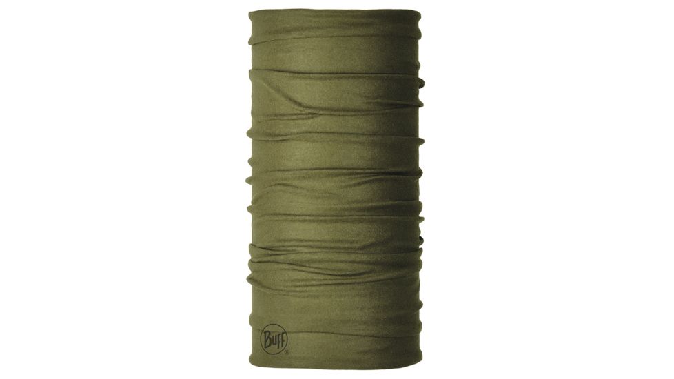 Buff Coolnet UV Neckwear, Solid Military, 119328.846.10.00