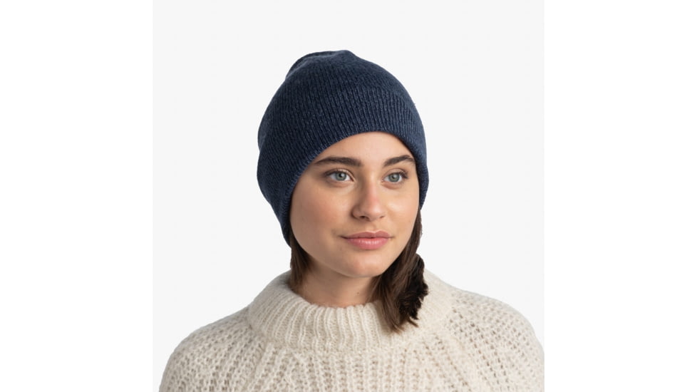 Buff Knitted Beanie, Jarn Denim, 129618.788.10.00