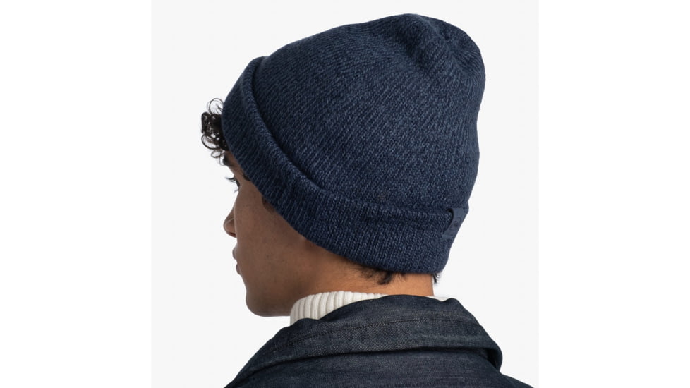 Buff Knitted Beanie, Jarn Denim, 129618.788.10.00