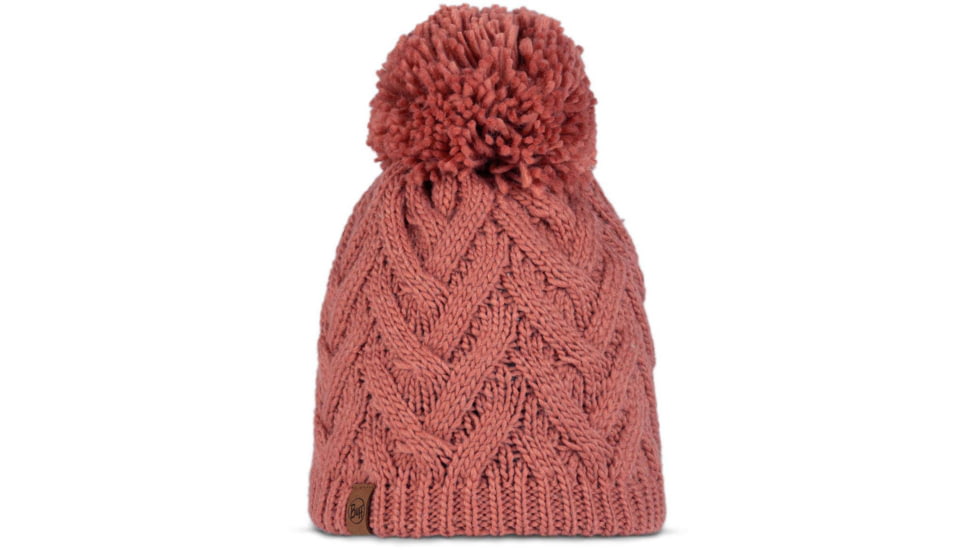 Buff Knitted &amp; Fleece Beanie, Caryn Crimson, 123515.401.10.00