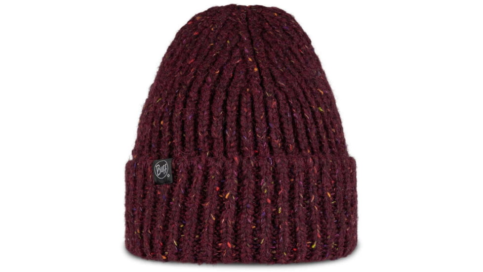 Buff Knitted &amp; Fleece Beanie, Dahlia, 129698.628.10.00