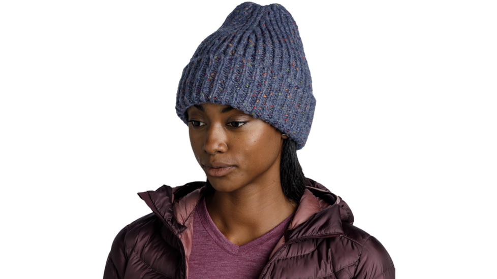 Buff Knitted &amp; Fleece Beanie Kim Hat -Unisex, Water, 129698.761.10.00