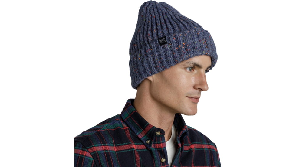 Buff Knitted &amp; Fleece Beanie Kim Hat -Unisex, Water, 129698.761.10.00
