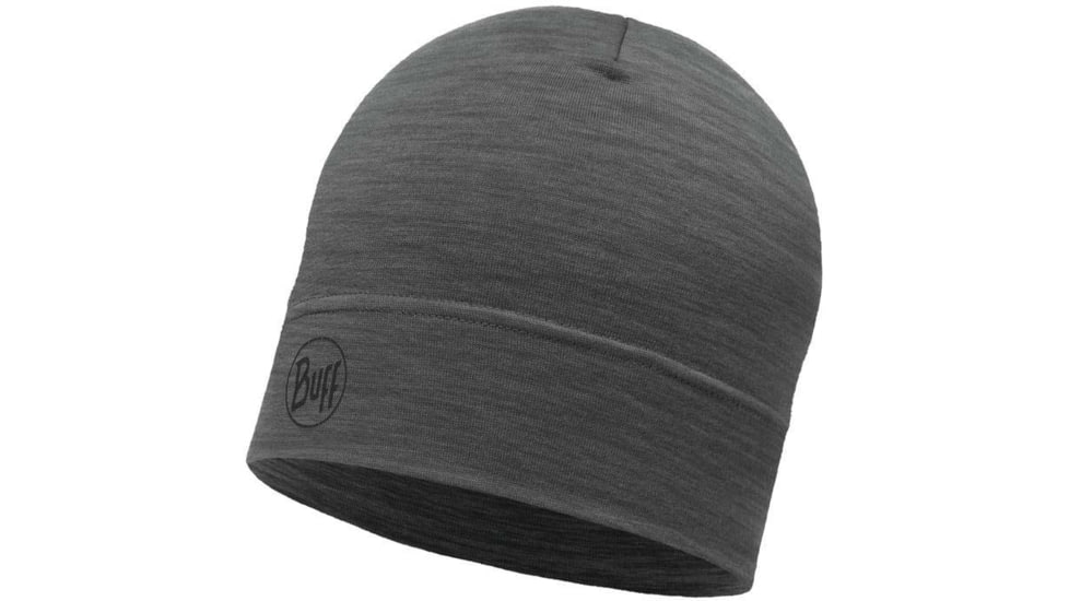 Buff Merino Lightweight Beanie, Solid Grey, 113013.937.10.00