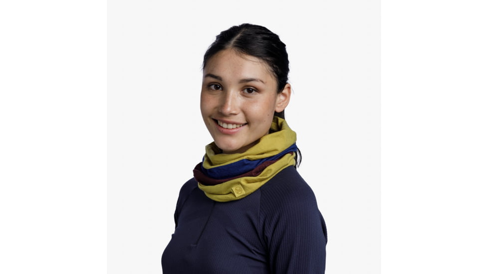 Buff Merino Move Multifunctional Neckwear, Citronella, 132890.345.10.00