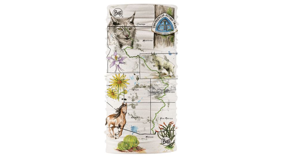 Buff Original Triple Crown Series Multifunctional Headwear, Triple Crown Continental Divide Trail, 120473
