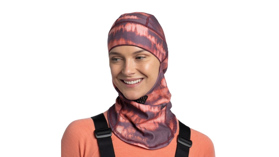 Buff Thermonet Hinged Balaclava Matewa - Unisex, Garnet, 134530.653.10.00