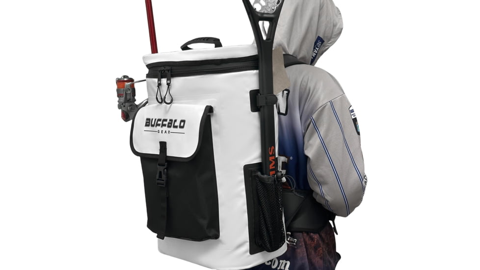 Buffalo Gear 30L 20L Insulated Fish Cooler Backpack, Waterproof Fish Kill Backpack, FCB-20L-W-1