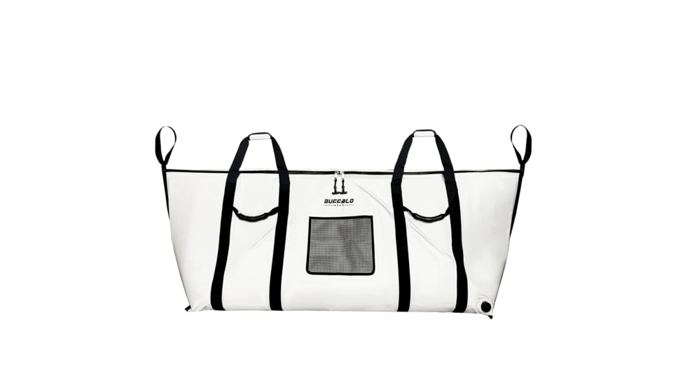 Buffalo Gear 72x28 Collapsible Insulated Fish Cooler Bag With YKK Zipper, Flat Bottom, Fullfishbag-72