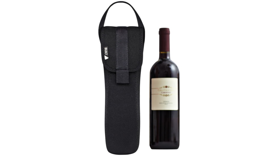 Built Ny One Bottle Messenger Tote Blk MT1B-BLK