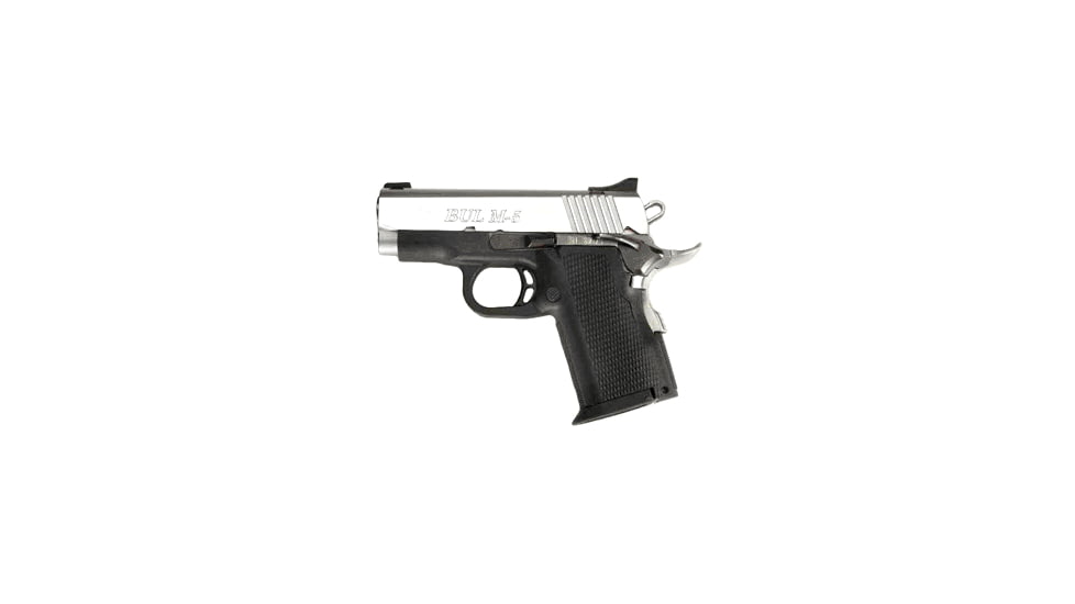 BUL Armory USA M-5-Ultra-X Pistol, 9mm Luger, 3.1in barrel, polymer double column frame, polymer grip, recoil operated semi-automatic, fixed front and rear, 12 round magazine, BULM5UAX9MM3.11FRRMPG