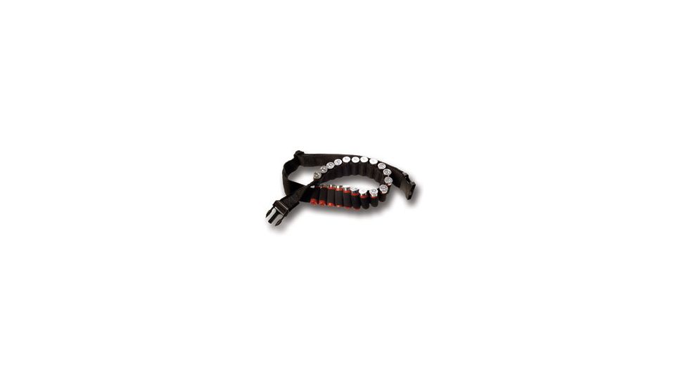 Bulldog Cases &amp; Vaults Adjustable Shotgun Ammo Belt, Holds 20 Shells WABS