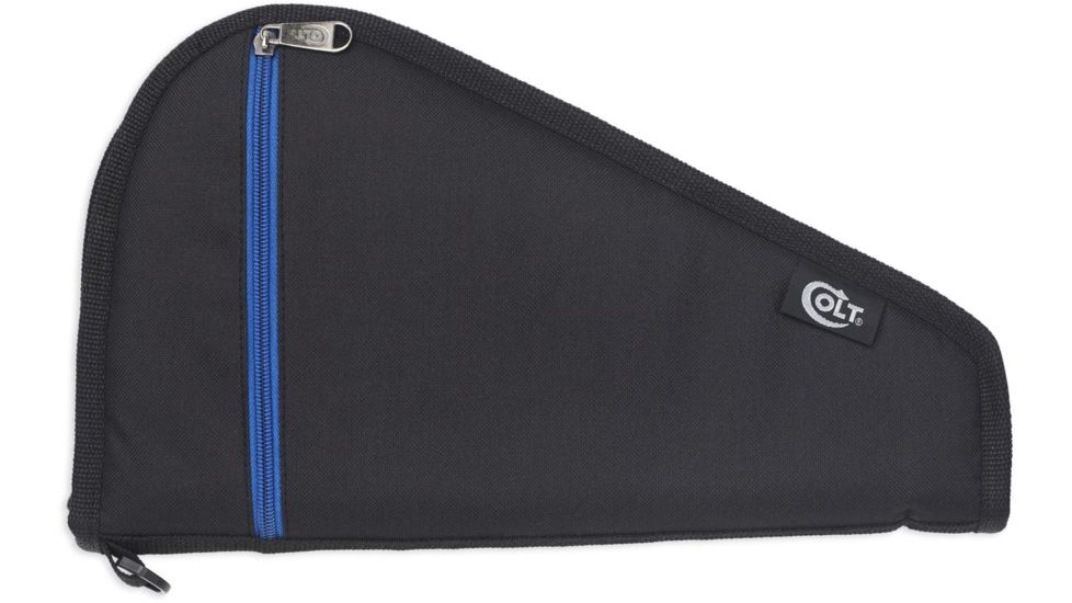 Bulldog Cases &amp; Vaults 15in x 6in Med Pistol Rug w/Zipper Pocket, Black, CLT-42