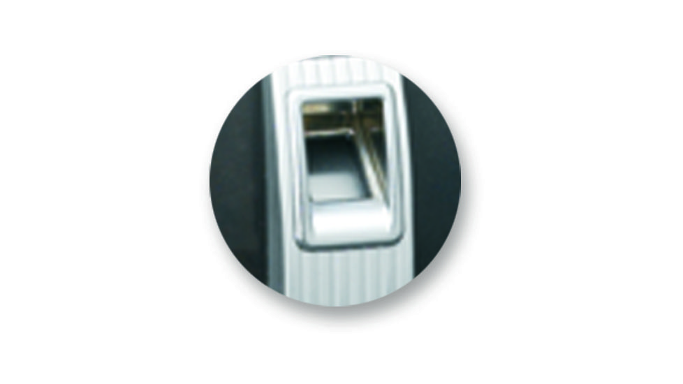 Bulldog Cases &amp; Vaults 14x10x8in Pistol Vault w/ Biometric Fingerprint Lock, Black BD3000