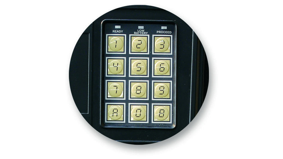 Bulldog Cases 57x20x16 Standard Floor Vault w/ Digital Lock - black