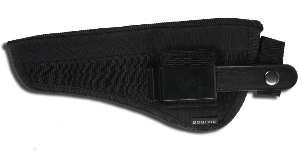 Bulldog Cases &amp; Vaults Belt And Clip Ambi Holster w/ Color Header Card Packaging for Most Large Frame Revolvers w/ 10 - 11in Barrels, Taurus 460 FSN-17