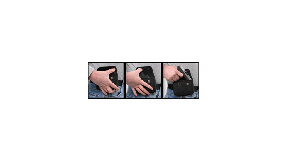 Bulldog Nylon Cell Phone Holster - draw sequence