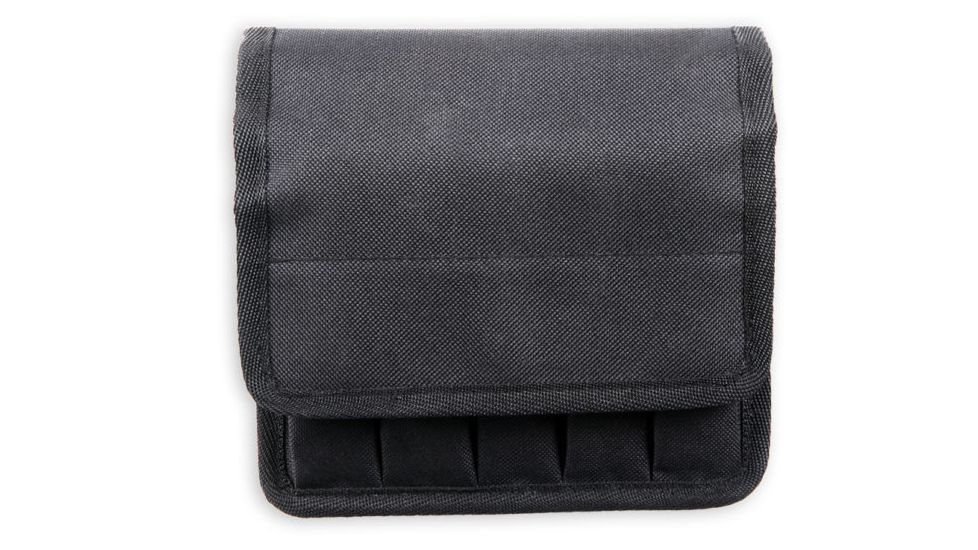 Bulldog Cases &amp; Vaults Deluxe 5-10 Molle Pistol Mag Pouch, 5 High Capacity/10 Single Stack, Black, BDT-60