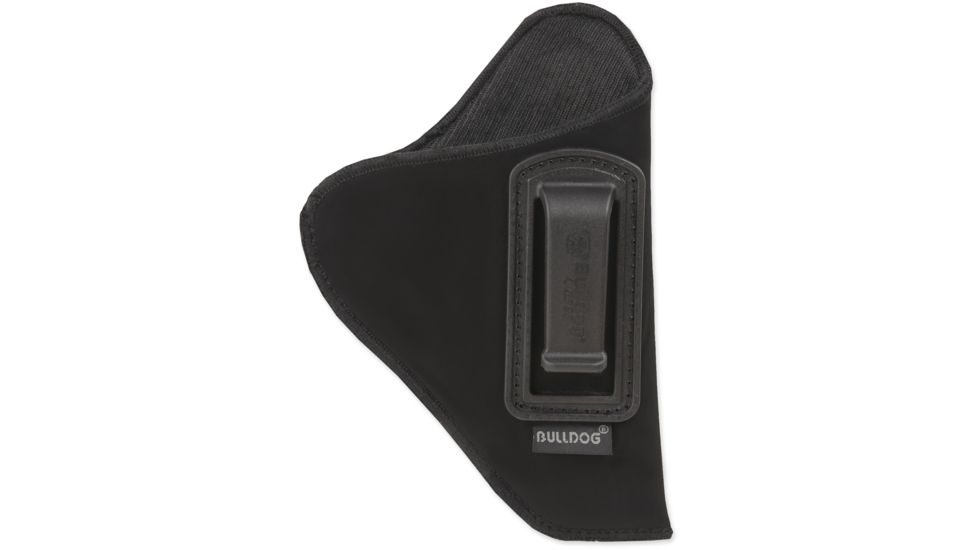 Bulldog Cases &amp; Vaults Deluxe Inside Pants Holster, Black w/Polymer Clip DIP-2/24