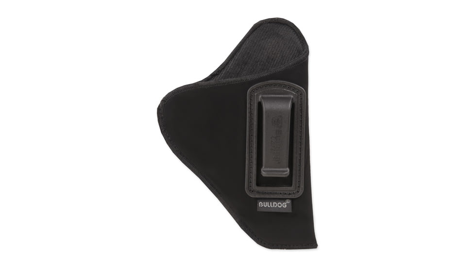 Bulldog Cases &amp; Vaults Deluxe Inside Pants Holster, Black w/Polymer Clip DIP-2/24