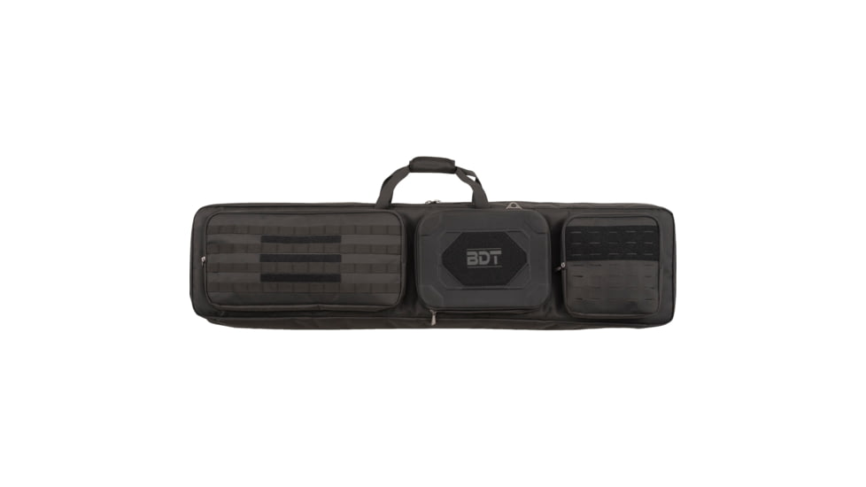 Bulldog Cases &amp; Vaults Double Suppressor Tactical Rifle Bag, 38in, Black, BDT74-38B