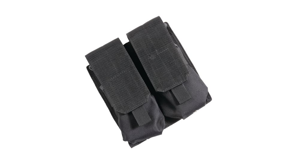 Bulldog Cases &amp; Vaults Extreme MOLLE Double Magazine Holder AR/AK Style Black