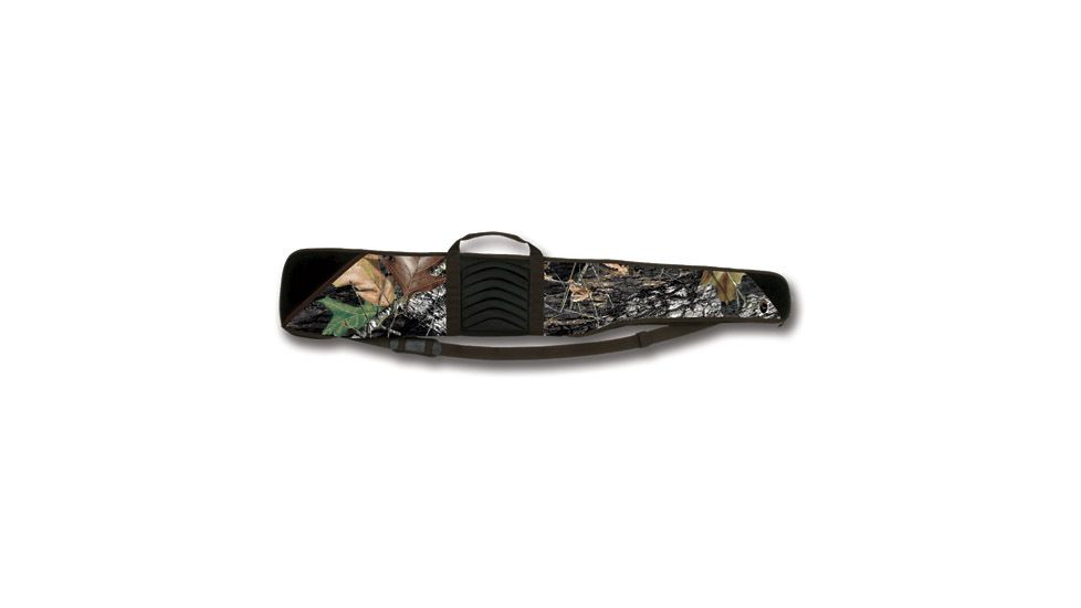 Bulldog Cases &amp; Vaults Pinnacle 52in. Shotgun Case - RealTree Camo with Brown Trim &amp; Black Leather BD255