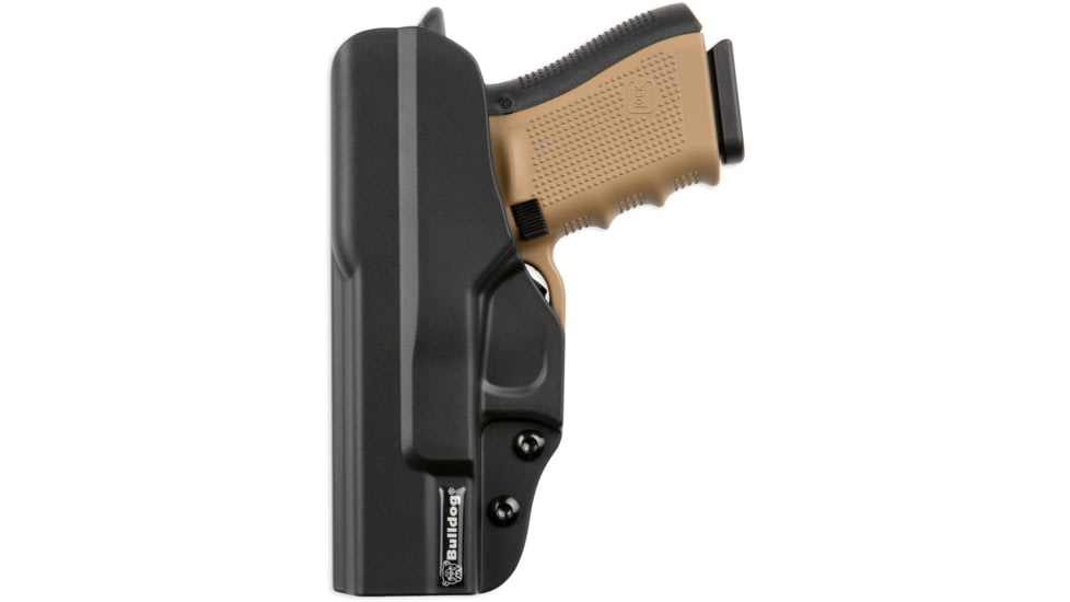 Bulldog Cases & Vaults Polymer Inside Pants Holsters w/ metal clip - right hand only Fits Glock 43, Black, PIP-G43