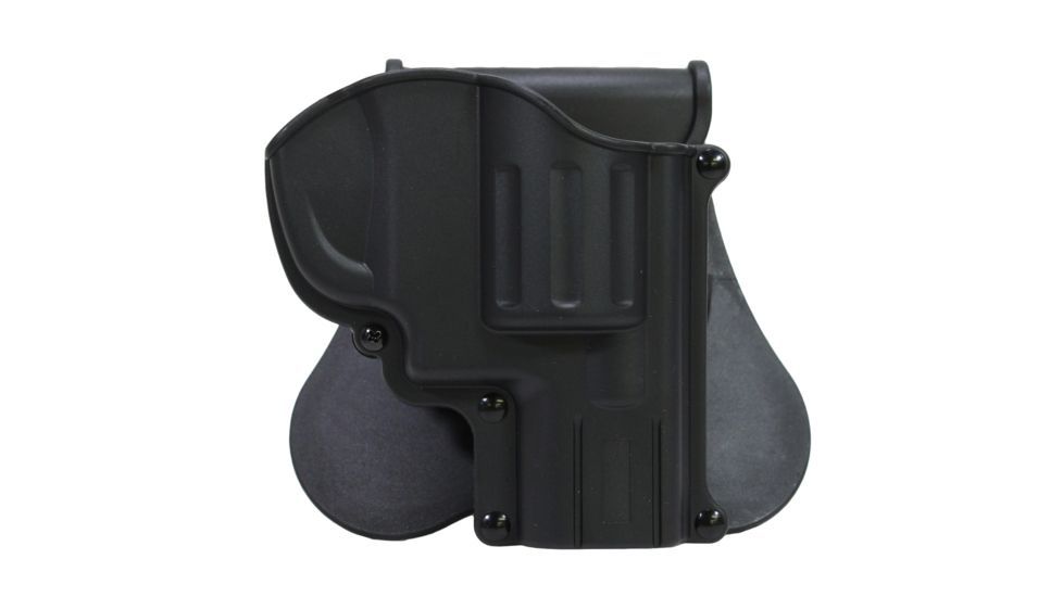 Bulldog Cases &amp; Vaults Rapid Release Polymer Holster with Paddle, Sig Sauer P320, Right Hand, Black, RR-S320