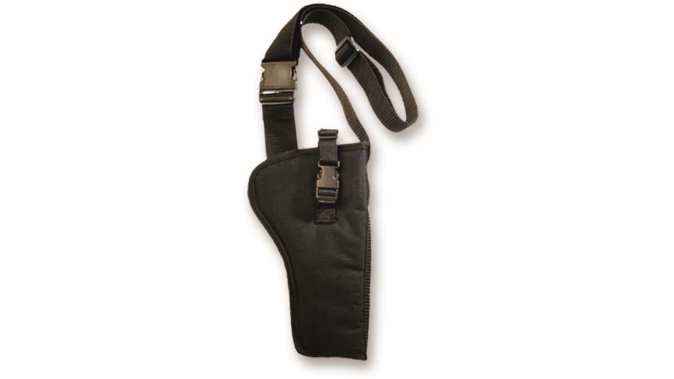 Bulldog Cases &amp; Vaults Right Hand Bandolier Holster, Black, Large WBAN 16R
