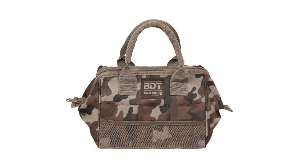 Bulldog Cases &amp; Vaults Ammo &amp; Accessory Bag, Throwback Camo, BDT405TBC