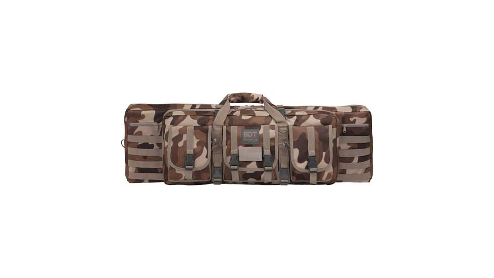 Bulldog Cases &amp; Vaults Deluxe Single Tactical Rifle Case, Throwback Camo, 36in, BDT35-36TBC
