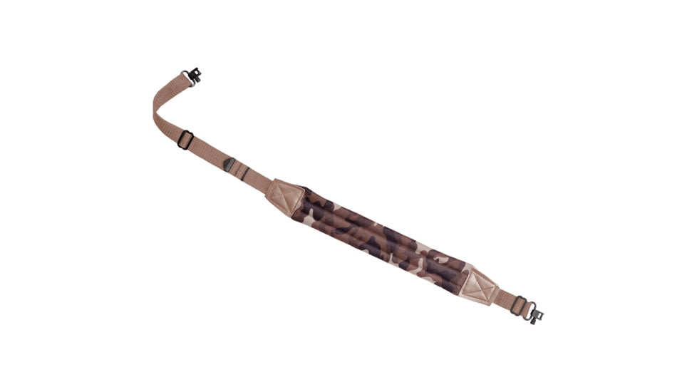 Bulldog Cases &amp; Vaults Deluxe Padded Rifle Sling, Throwback Camo, 1in, BD810TBC