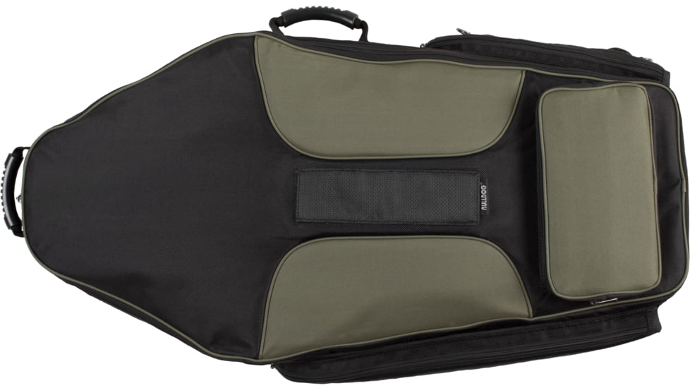 Bulldog Cases &amp; Vaults Extreme Dual Bow Case, Black/Green, 37in x 18in x 11.5in, BD-XCBG