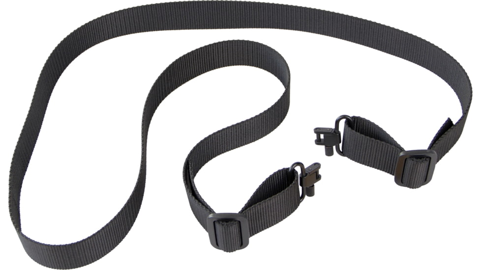 Bulldog Cases &amp; Vaults Two Point Sling w/ Deluxe Locking Swivels, Black, BD830