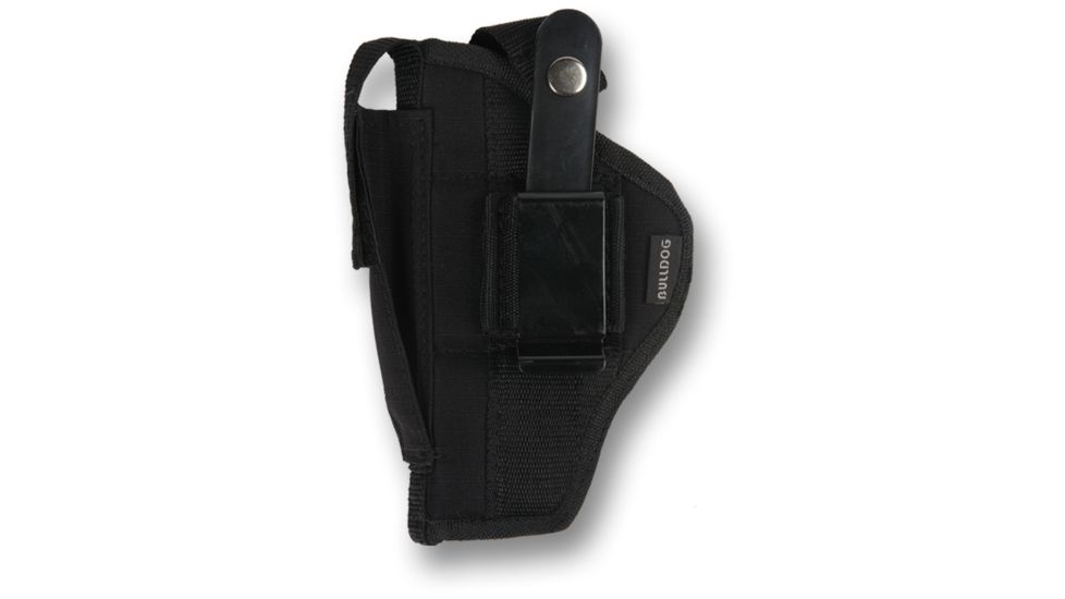 Bulldog Cases &amp; Vaults Extreme Belt Clip Pistol Holster for Mini Semi Autos w/ Light FSN-19SC