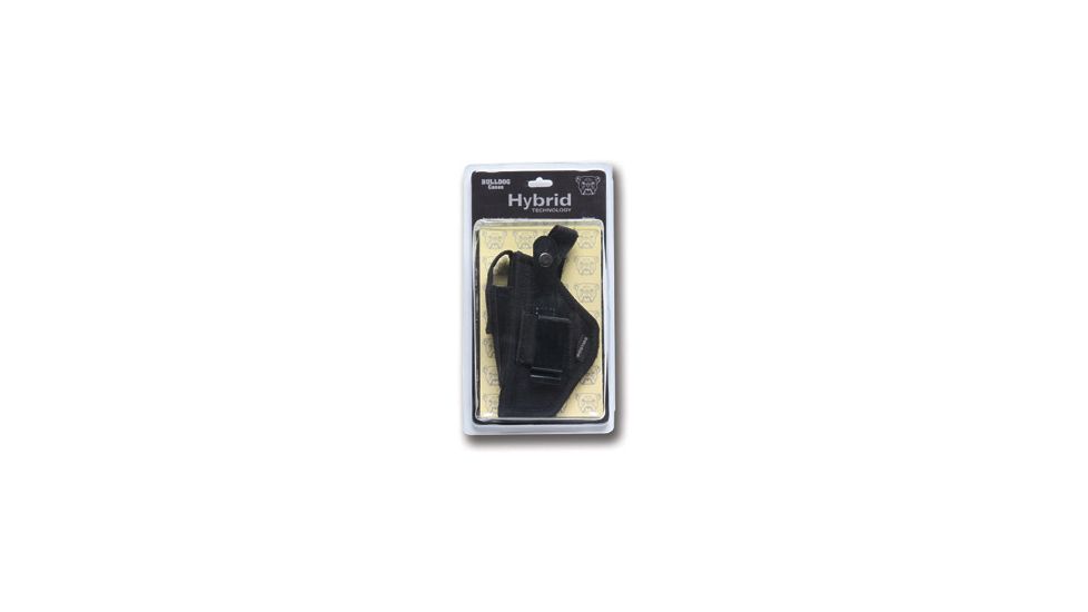 Bulldog Cases &amp; Vaults Hybrid Ambidetrous Belt Clip Holster w/ Deluxe Packaging - Size 3 BDH-3