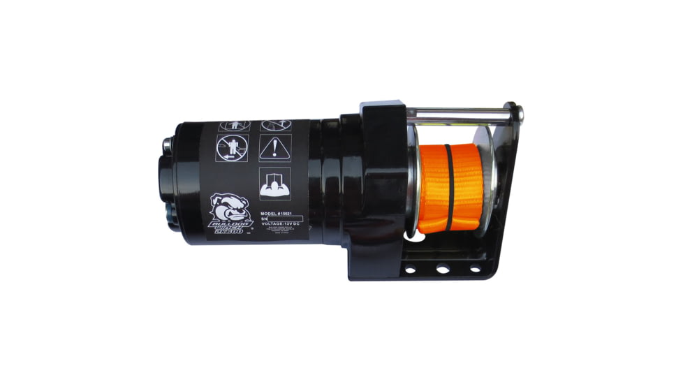 Bulldog Winch 2K600 Snow Plow Winch, 30in Strap, 15021R2