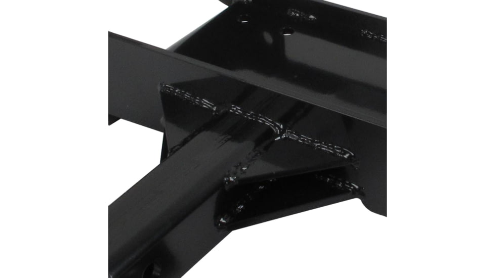 Bulldog Winch 2X2in Receiver Mount Truck, 10X4.5in HD Welded, Black, 20011