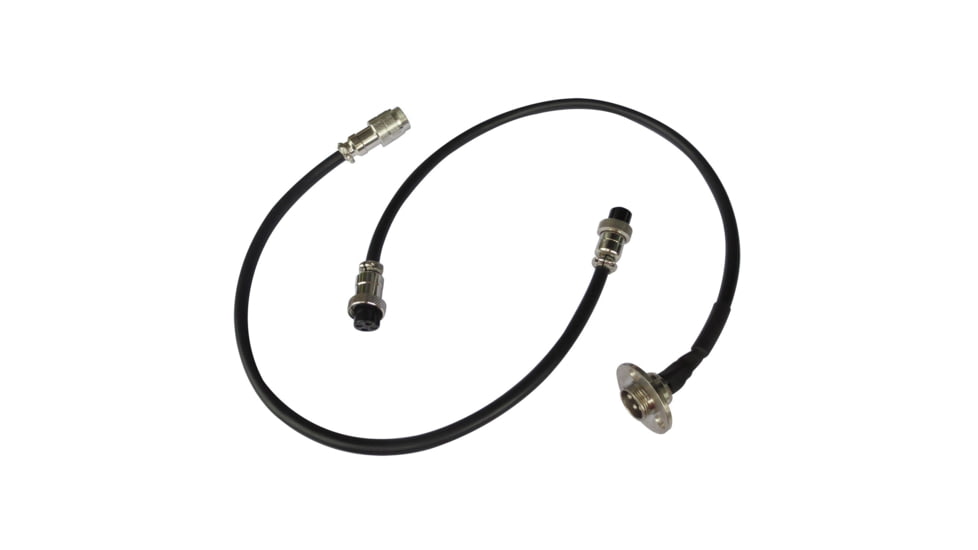 Bulldog Winch 3ft Extension for Alpha Series, 3-Prong, Black, 20175A