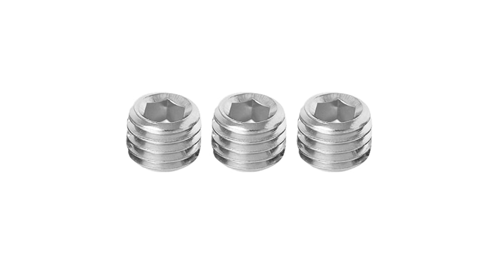 Bulldog Winch 3pcs Plug Kit 3/8in NPT, Silver, 42036