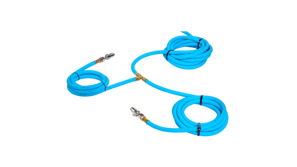 Bulldog Winch 4-Tire Inflation/Deflation System, Blue/Gray, 42082