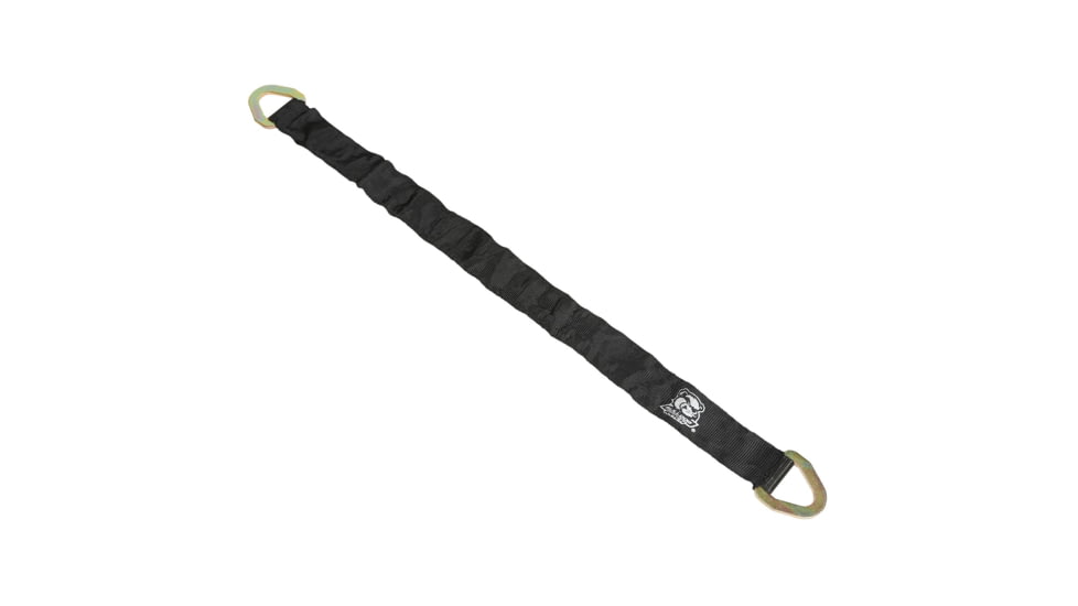 Bulldog Winch Axle Strap 2in X 36in 10k BS, Black, 20326