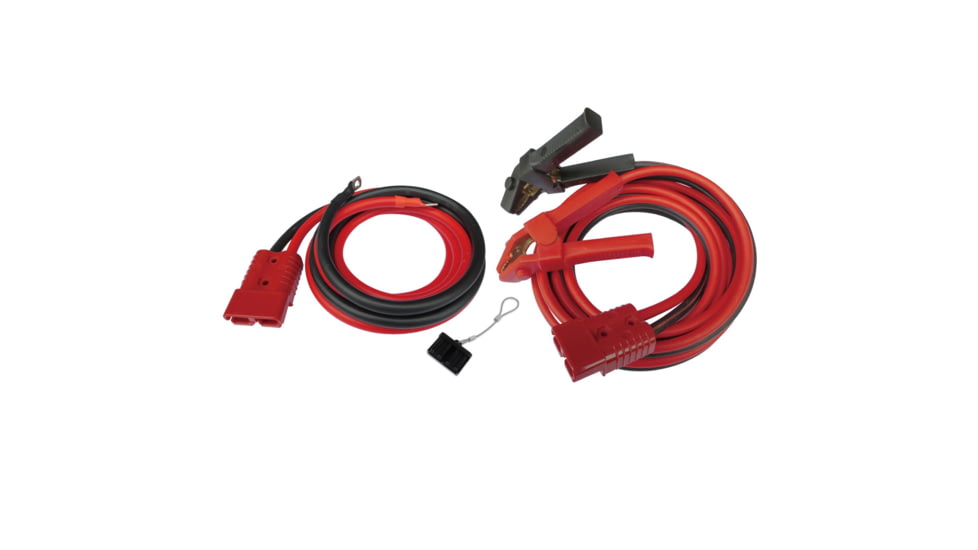 Bulldog Winch Booster Cable Set 20ft 2gaw/ Quick Connects and 7.5ft Truck Leads, 20197