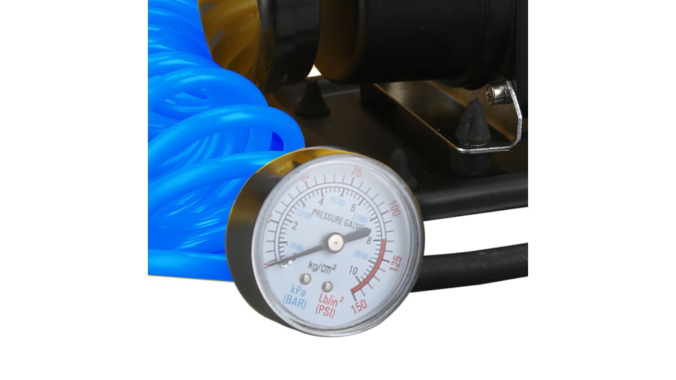 Bulldog Winch Compressor, 150PSI Portable 2.5CFM, Black, 41003