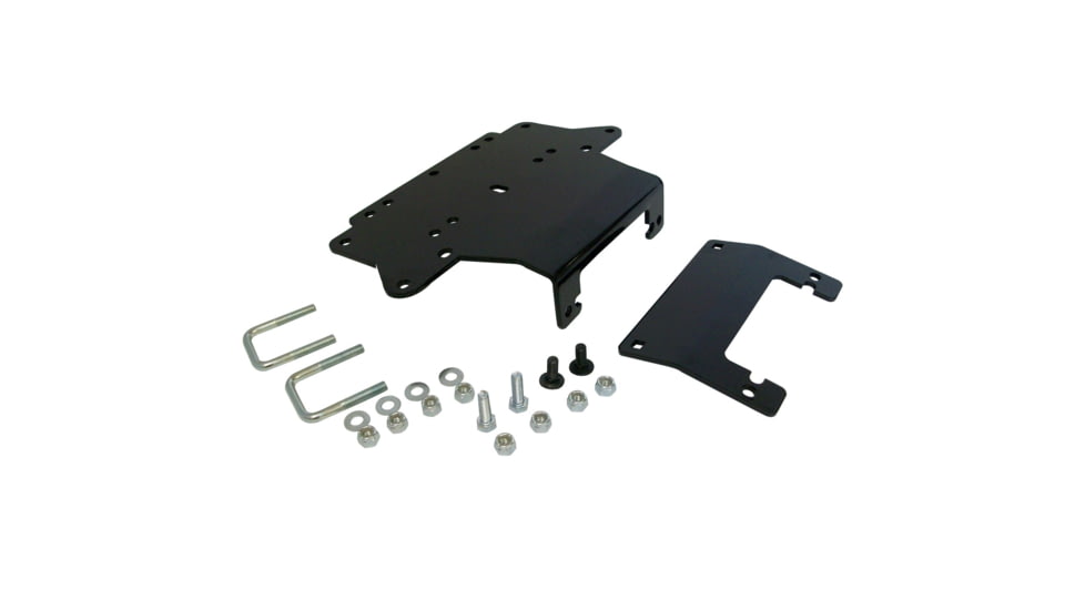 Bulldog Winch Honda Pioneer 500 Winch Mount, Steel, Black, 15183