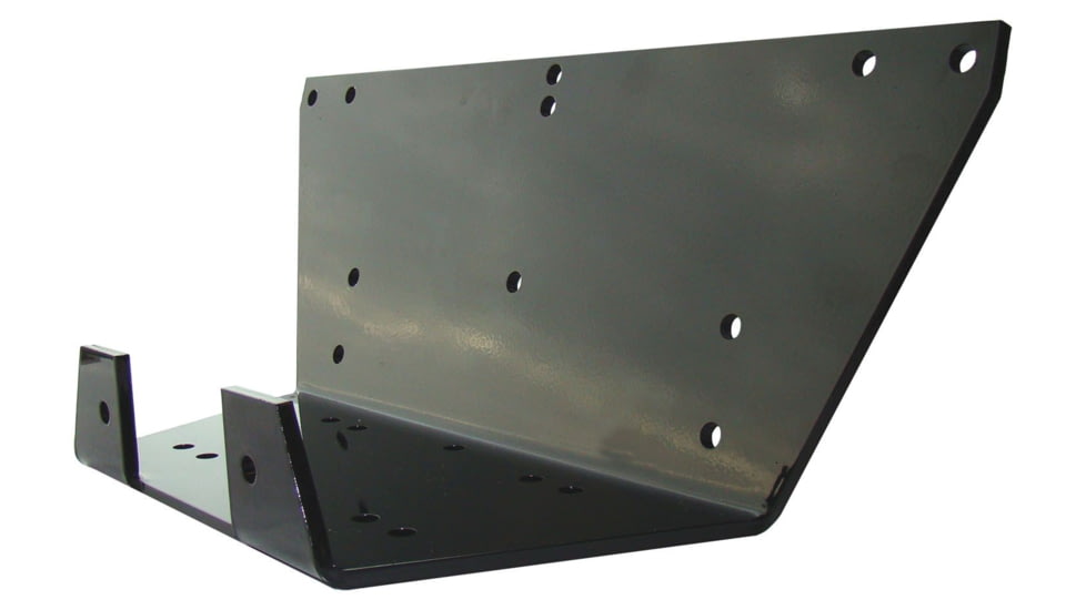 Bulldog Winch Kawasaki Mule Winch Mount for 400 Mule 610 4X4, Black, 15122